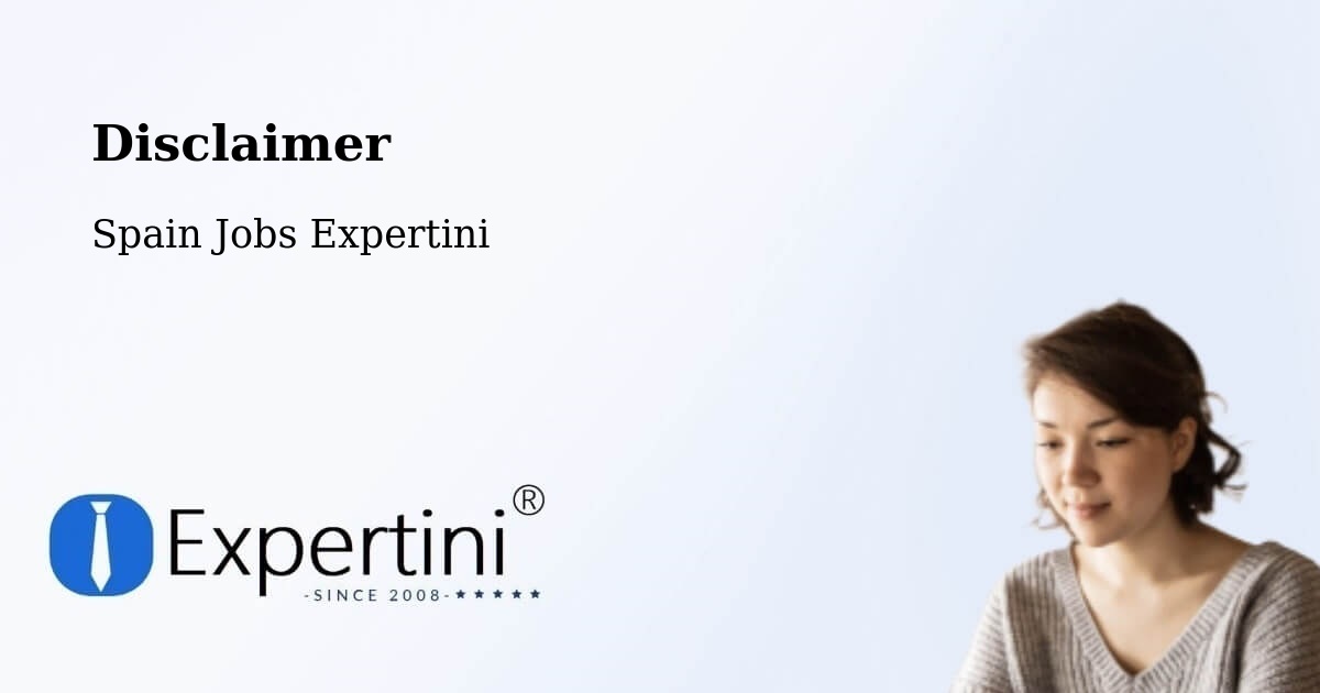 Disclaimer – Millena - Spain Jobs Expertini