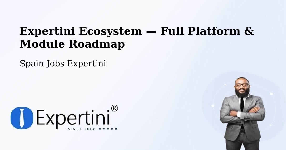Expertini Ecosystem — Full Platform & Module Roadmap – Millena